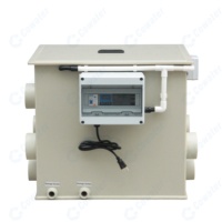 Cowater Koi Schwerkraft-Trommelfilter 25 T/h 6600 GPH Rotierender Trommelfilter für Fischteiche Automatischer Mikrofilter
