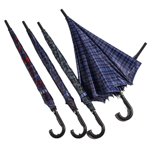 <span class=keywords><strong>Parapluie</strong></span> automatique ODM avec poignée, cadre à motif écossais, protection UPF 30+, pour hommes, affaires, golf, usage quotidien - Product Image 1