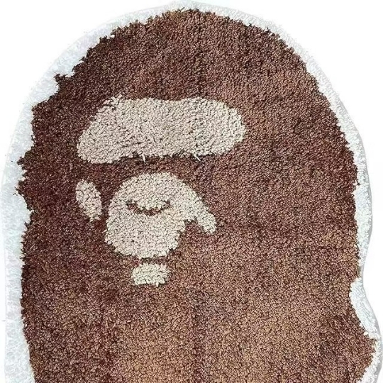 Soft Fluffy Cashmere Rug Shower Bath