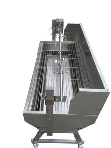Asador de asador espartano con Motor, acero inoxidable 1500, con capucha, gran oferta - Product Image 4