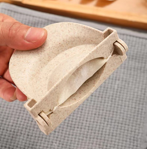 Outil de fabrication de raviolis manuel S074 en gros, presse à pâte en paille de blé pour emballages - Product Image 2