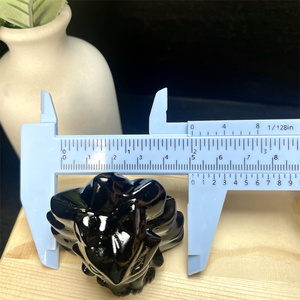 Piedras curativas de cristal Natural nueve cola zorro <span class=keywords><strong>citrino</strong></span> <span class=keywords><strong>piedra</strong></span> preciosa cristal Animal tallado para regalos de decoración - Product Image 5