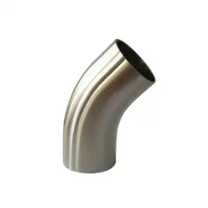 Hot Sale Sanitary Stainless Steel SS304 DIN Bend Butt Weld Elbow