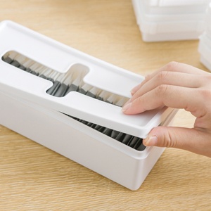 Objects Under <b>Drawer</b> Organizers Desk Sundries Container Extractable Sundries <b>Storage</b> <b>Box</b> Plastic Ziplock Bag Organizer <b>Box</b> - Product Image 1