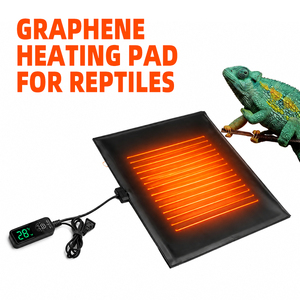 Flexible Reptile Heating Film Electric Heat Pad for <b>Terrarium</b> Snake Lizard Gecko 5W-45W Under Tank Heater for <b>Glass</b> <b>Terrarium</b> Tu - Product Image 2