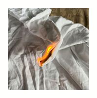 Chiffons en coton blancs pour usage industriel, vente en gros d'usine, 5 kg, 25-55 cm