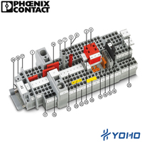 Bloc de jonction Phoenix Contact ST 2,5 -3031212 Tension de connexion à ressort: 800 V, Courant nominal: 24 a