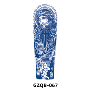 Tatuajes Temporales de Genipina Azul Oscuro, Pegatinas de Tatuaje Jagua para Brazo Completo y Pierna, Semipermanentes, Resistentes al Agua, de Larga Duración, Arte Corporal para Hombres y Mujeres - Product Image 5