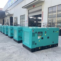 Groupe électrogène diesel silencieux 50 kW 60 kW 80 kW 100 kW avec démarrage automatique et à distance, châssis ouvert, à vendre