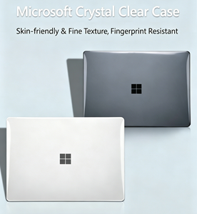 เคสแข็งใสกันน้ำสำหรับ <span class=keywords><strong>Microsoft</strong></span> Surface Laptop Go 1/2/3 7 ขนาด 15 นิ้ว ป้องกันรอยขีดข่วน เห<span class=keywords><strong>มา</strong></span>ะสำหรับธุรกิจและการใช้งานประจำวัน - Product Image 2
