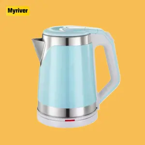 Чайник Myriver, 1,8 л, Заводская Индукционная емкость для питьевой воды, электрический чайник 220 В, синего цвета