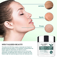 Ingrédients organiques naturels de vente chaude de la Thaïlande, hydratant facial de peau sèche, crème anti-âge faciale