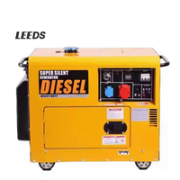 Tragbarer Benzin generator mit offenem Rahmen 3kW 4kW Dreiphasen-Strom Heimgebrauch Autos tart Ferns tart 50/60Hz 220V/380V Lautlos