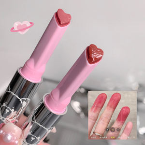 Gege Bear Lápiz labial Organizador Hidratante y brillante Espejo Brillo de labios Cristal transparente Blanqueamiento Lápiz labial Pluma - Product Image 1