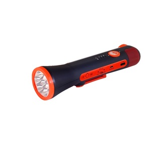 Solar Power Dynamo Flashlight Radio Reading <strong>Light</strong> <strong>Emergency</strong> <strong>Light</strong> Red Warning <strong>Light</strong> - Product Image 3