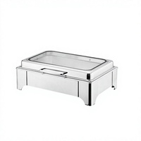 Chauffe-Plat Électrique Professionnel en Acier Inoxydable 201 pour Buffet, Hôtels, Restaurants, Mariages et Traiteurs