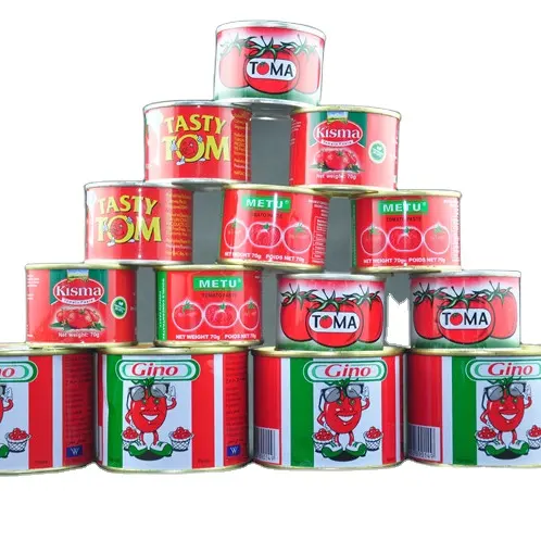 Tomato Paste 70g Tomato Paste In Different Sizes Tin Tomato Paste