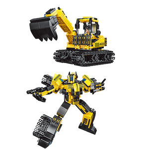 Vente chaude Enfants Éducatif Robot Voiture <span class=keywords><strong>Jouet</strong></span> Changeable <span class=keywords><strong>Transformer</strong></span> Robot Jouets Déformation Robot Jouets Éducatifs pour enfants 2 EN 1 - Product Image 6