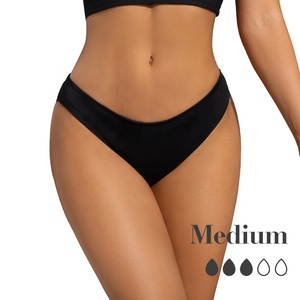 Sharicca 4 Layers Ladies Period Swimwear Waterproof Swimwear Bikini <strong>No</strong> <strong>Line</strong> Show Period Menstrual <strong>Underwear</strong> - Product Image 3