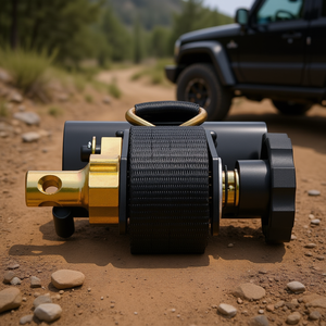 Correas de trinquete de 1.5 pulgadas de ancho x 7.4 pies de largo con doble gancho en J, capacidad de 500 libras, paquete de 4 correas de nailon para asegurar la carga de vehículos - Product Image 2