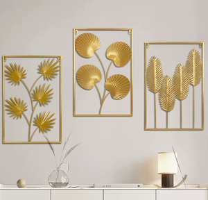 Décoration murale moderne de salon abstraite en fer forgé pour canapé série TV fond d'entrée tenture murale en métal durable - Product Image 5