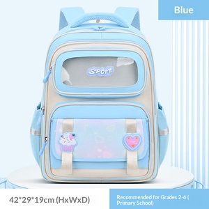 Mochila Escolar <span class=keywords><strong>de</strong></span> Nailon Ligera y Transpirable con Diseño <span class=keywords><strong>de</strong></span> Dibujos Animados Personalizados para Niñas, Mochila Escolar para Niños - Product Image 6