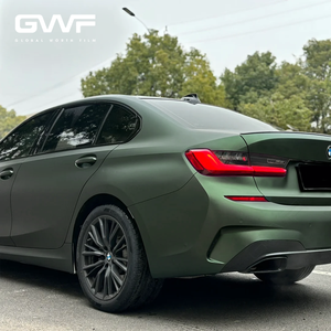 Película Protectora de Pintura de Color Verde Oscuro Metálico Fantasma de TPU, Garantía de 10 Años, Autocuración, Cambio de Color, PPF Brillante, PPF de TPU Húmedo - Product Image 6