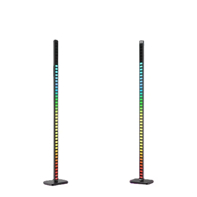 Hot Sale Smart Floor Lamp Rhythm Recognition Light Rgb Audio Led Light Music