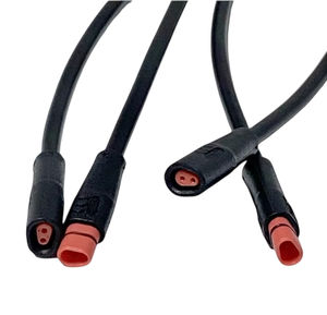 M8 전기 자전거 야외 전자 장비 특수 형상 신호 연결 케이블 2/4/6-코어 암수 와이어 하네스 PVC - Product Image 2