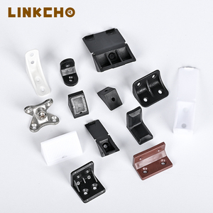 Trang Trí L Hình Dạng Bằng Gỗ Góc Chân Đế 20*20*17.5Mm 90 Độ Nhựa Bên Trong Góc Tủ Phần Cứng Kết Nối Cho Đồ Nội Thất - Product Image 1