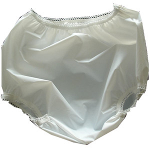 Pantalon d'incontinence pour <span class=keywords><strong>adulte</strong></span>, <span class=keywords><strong>couche</strong></span> imperméable en <span class=keywords><strong>plastique</strong></span> vinyle - Product Image 4