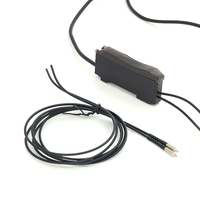 Sensor Serat Optik Digital KRONZ PNP 4-Kanal Anti-Interferensi Kontrol Ambang Otomatis Fotolistrik Industri