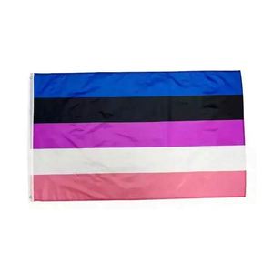 Fabricante Ofrece Bandera del Orgullo Gay y Lésbico de Poliéster de 3x5 pies con Diseño Personalizado, Logotipo y Color a Medida - Product Image 3