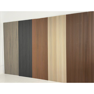 3D dập nổi vườn Vòng gỗ nhìn lót trắng bằng gỗ Dải rãnh <span class=keywords><strong>WPC</strong></span> bảng tường tấm ốp - Product Image 1