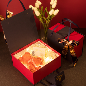 Creatieve Zakelijke Geschenkdozen Vaderdag Blauwe Corporate Geschenkdozen - Product Image 4