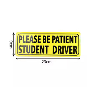 Autocollant magnétique <span class=keywords><strong>de</strong></span> pare-chocs <span class=keywords><strong>de</strong></span> voiture personnalisé Aimant <span class=keywords><strong>de</strong></span> <span class=keywords><strong>porte</strong></span> <span class=keywords><strong>de</strong></span> voiture <span class=keywords><strong>de</strong></span> haute qualité Nouvel étudiant conducteur Aimant <span class=keywords><strong>de</strong></span> voiture Logo personnalisé Imanes Personalizados - Product Image 6