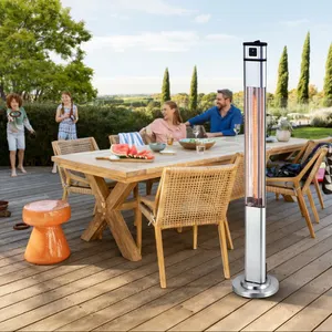 Calentadores para acampar de calor rápido de tres segundos de 2000W, calentador Bromic para Patio, calentador eléctrico con 3 niveles de potencia