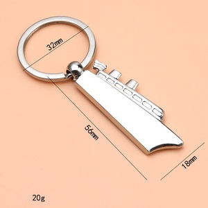 Porte-clés <span class=keywords><strong>de</strong></span> bateau <span class=keywords><strong>de</strong></span> croisière, vente en gros, porte-clés <span class=keywords><strong>de</strong></span> bateau en métal, amoureux du métal, sac <span class=keywords><strong>Automobile</strong></span>, pendentif <span class=keywords><strong>de</strong></span> clé, <span class=keywords><strong>Logo</strong></span> Laser - Product Image 6