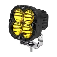 Feux de brouillard auxiliaires latéraux LED pour Polaris RZR XP 1000 Turbo RZR 900, feux de conduite tout-terrain 4x4, projecteur de 3,5 pouces pour Jeep