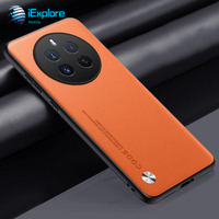 Étui de téléphone en cuir PU de haute qualité iExplore pour iPhone 17 Pro Max Oppo Find X8 Realme 12 1+13 Vivo X200 Honor X8B X9A