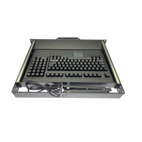 Usine en gros personnalisé 1U4U2U bureau bureau contrôle industriel clavier d'ordinateur embarqué casier clavier d'ordinateur personnel