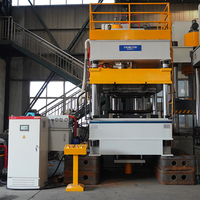Prensa Hidráulica Servo de Cuatro Columnas de 400 Toneladas para Enderezamiento y Conformado de Paneles de Puertas de Ferrocarril con Línea de Automatización