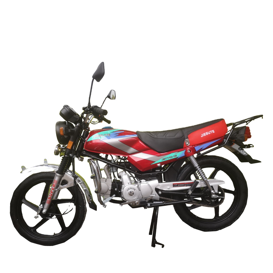 CHONGQING JIESUTE 100CC alta velocidad precio competitivo moderno ciclomotor motocicleta para adultos motocicleta de gasolina para adultos