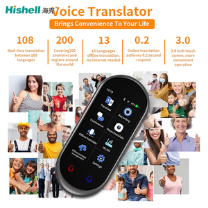 Traduttore vocale di traduzione della telecamera di interpretazione simultanea multilingue portatile - Product Image 5