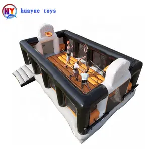 Sistema di <span class=keywords><strong>Gioco</strong></span> Interattivo Gonfiabile in Offerta: Campo da <span class=keywords><strong>Calcio</strong></span>/Calcetto/Basket Gonfiabile per Adulti, Combo Sportivo - Product Image 1