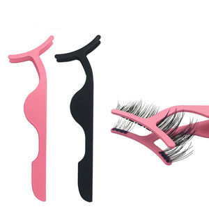 Applicateur magnétique en acier inoxydable pour cils, pince à cils, clip pour faux cils magnétiques - Product Image 1