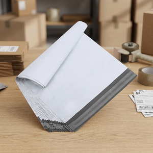 Ukhi Brand <b>White</b> Poly Mail Bag with Storage Protection Plastic <b>Envelope</b> for Shipping - Product Image 5