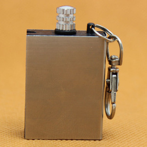 <span class=keywords><strong>Briquet</strong></span> à silex carré en acier inoxydable étanche, personnalisé et créatif, modèle Million Matches, vente en gros - Product Image 6