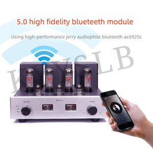 Amplificateur Bluetooth KYYSLB Fever Home Audio Sound Grade HIFI Pure Class a Push and Bare Machine <span class=keywords><strong>EL34</strong></span> Tube Power Amplifiers - Product Image 4