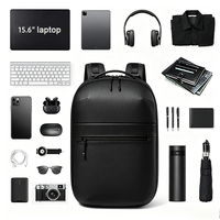 Sac à dos pour ordinateur portable d'affaires, grande capacité, hydrofuge, avec port USB, ergonomique, résistant à l'usure, 15.6 pouces, pour hommes, voyage de travail